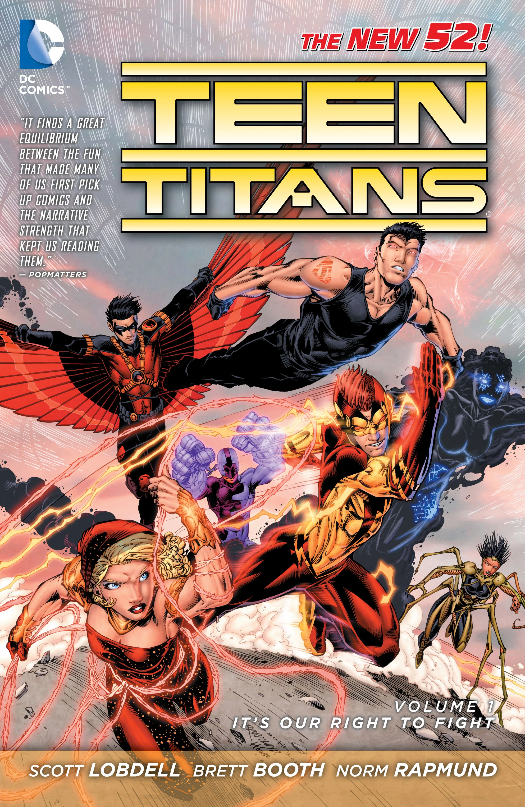 Teen Titans Vol. 1: It's Our Right to Fight (DC, 2018) cover